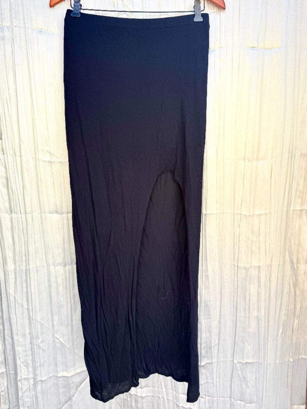 Helmut Lang super soft & thin skirt with slit